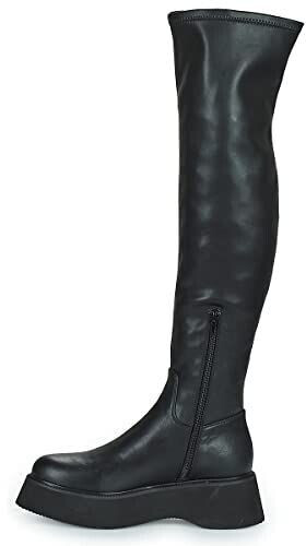 CAFèNOIR black knee-high