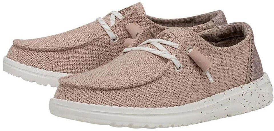 Dude Wendy Woven Shoes pink