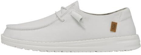 Dude Wendy Women's Shoes Chambray White