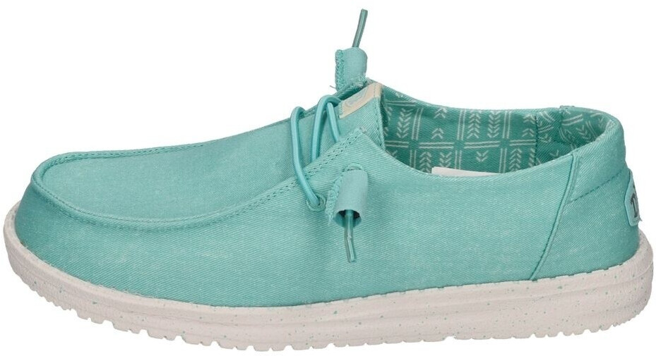 Dude Wendy Canvas Sneaker turquoise