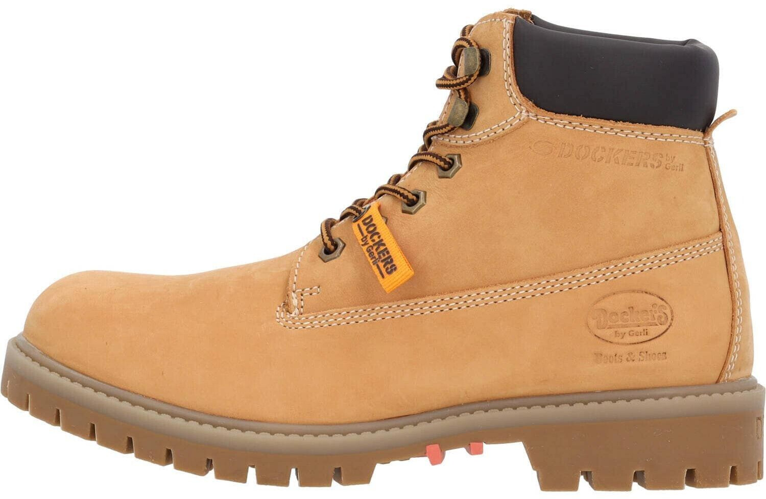 Dockers by Gerli Lace-up mountaineer style brown
