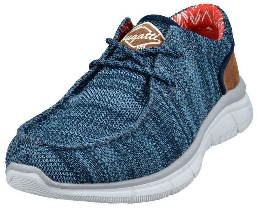 Bugatti Textile Sneaker blue brown
