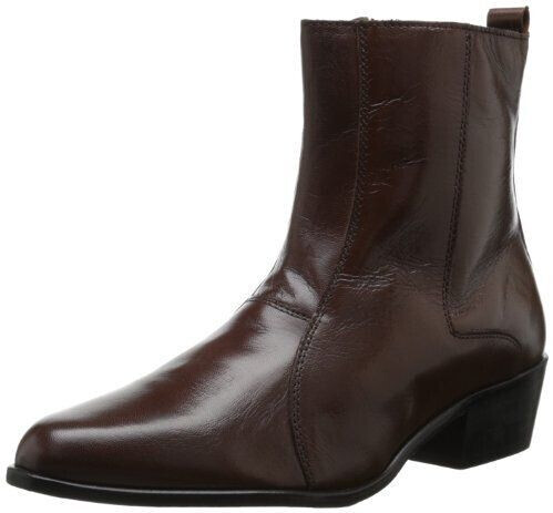 Stacy Adams Santos Men's with Side Zipper cognac