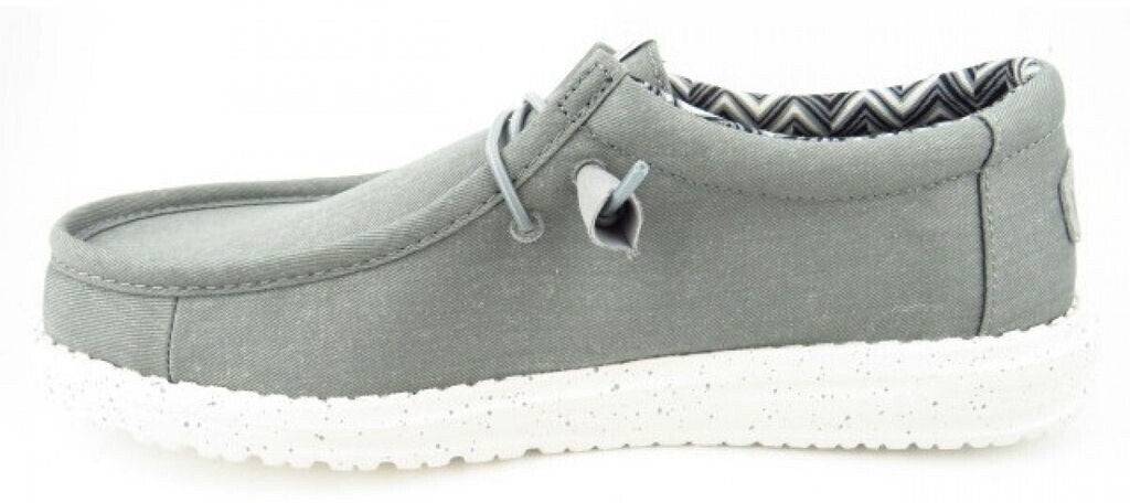 Dude Slipper WALLY CANVAS 40700 light grey