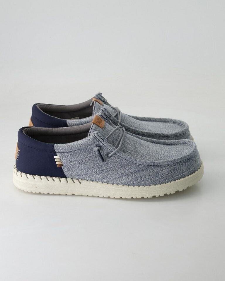 Dude Wally Funk Nylon Craft Sneaker grey