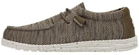 Dude Wally Sox Slip-On Shoes brown
