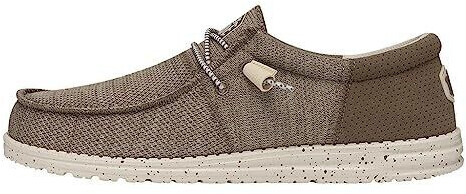 Dude Wally Tri Moc Toe Shoes beige