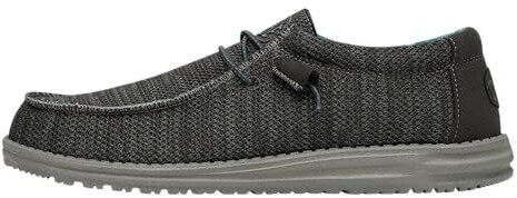 Dude Wally Sox Slip-On Shoes charcoal