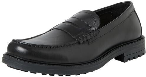 Jack & Jones JFWTIM HI Shine Leather Loafer anthracite