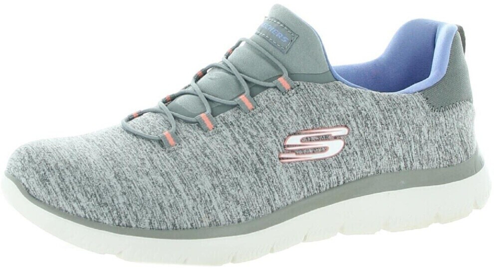 Skechers Summits-Quick Getaway Sneaker grey blue wide