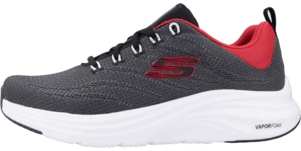 Skechers Evaporate Memory Foam Lace-up Sneakers black red