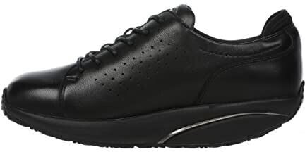 MBT JION Women's Leather Walking Lace-Up Sneaker black