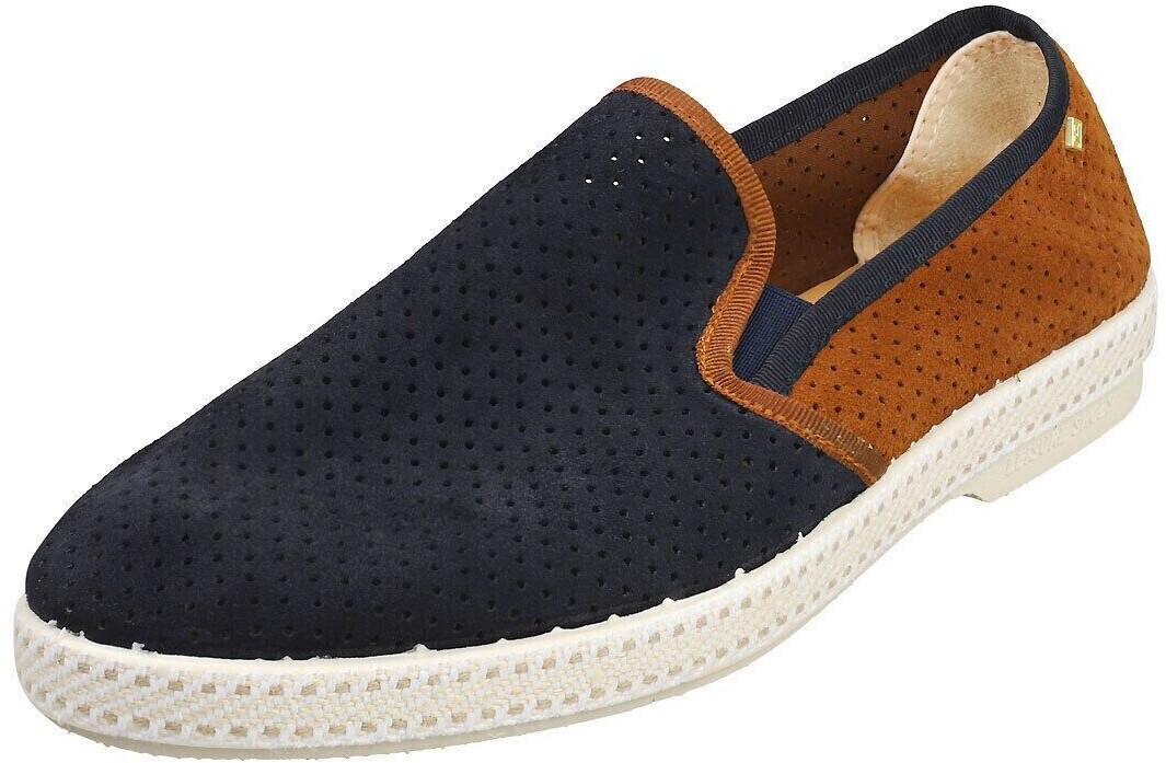 Rivieras Classic Shoes Espadrille navy brown