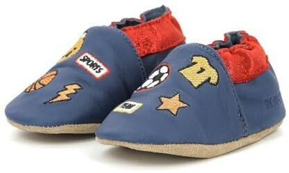 Robeez Sport Patch Slipper blue