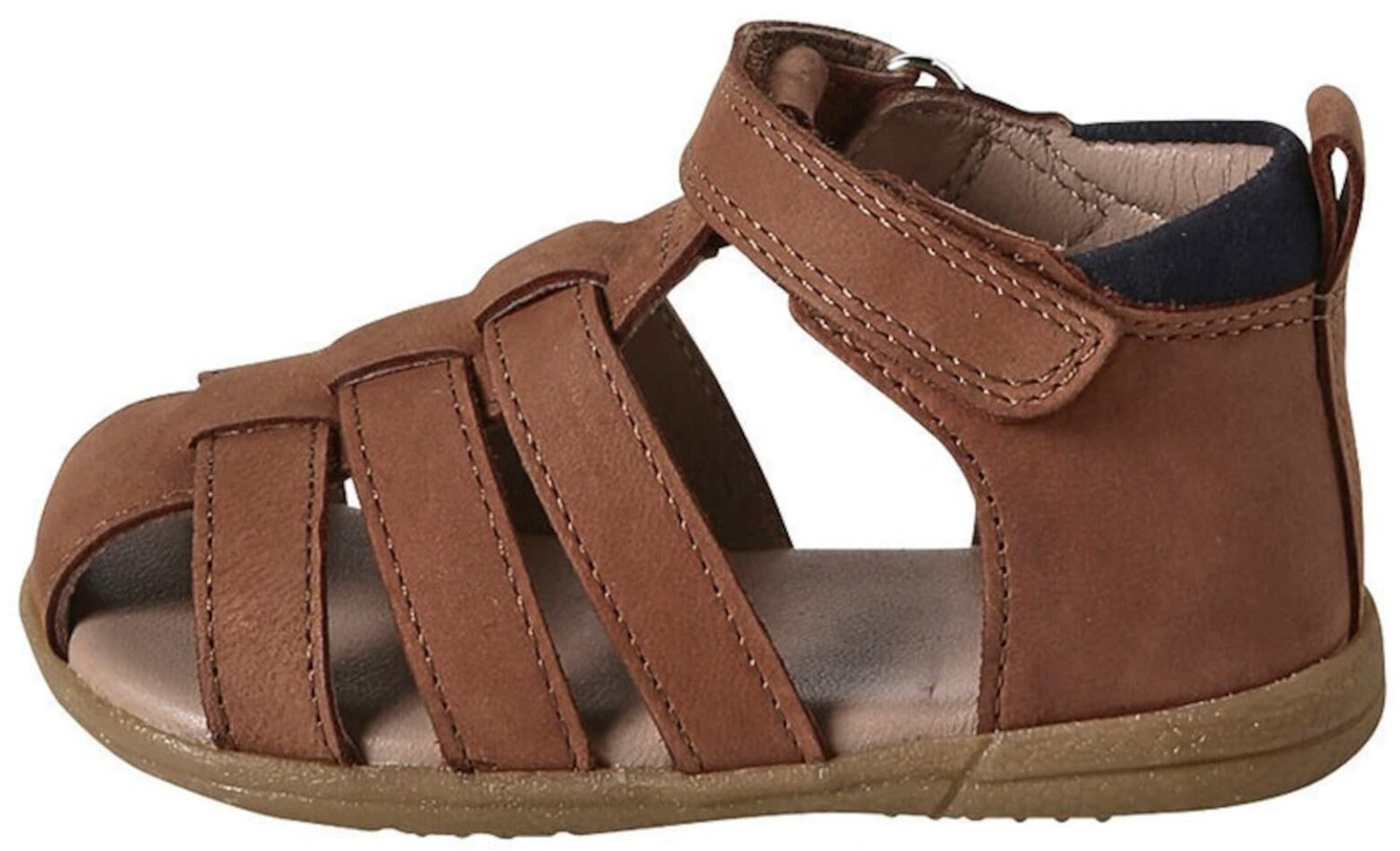 Vertbaudet Baby walking sandals brown