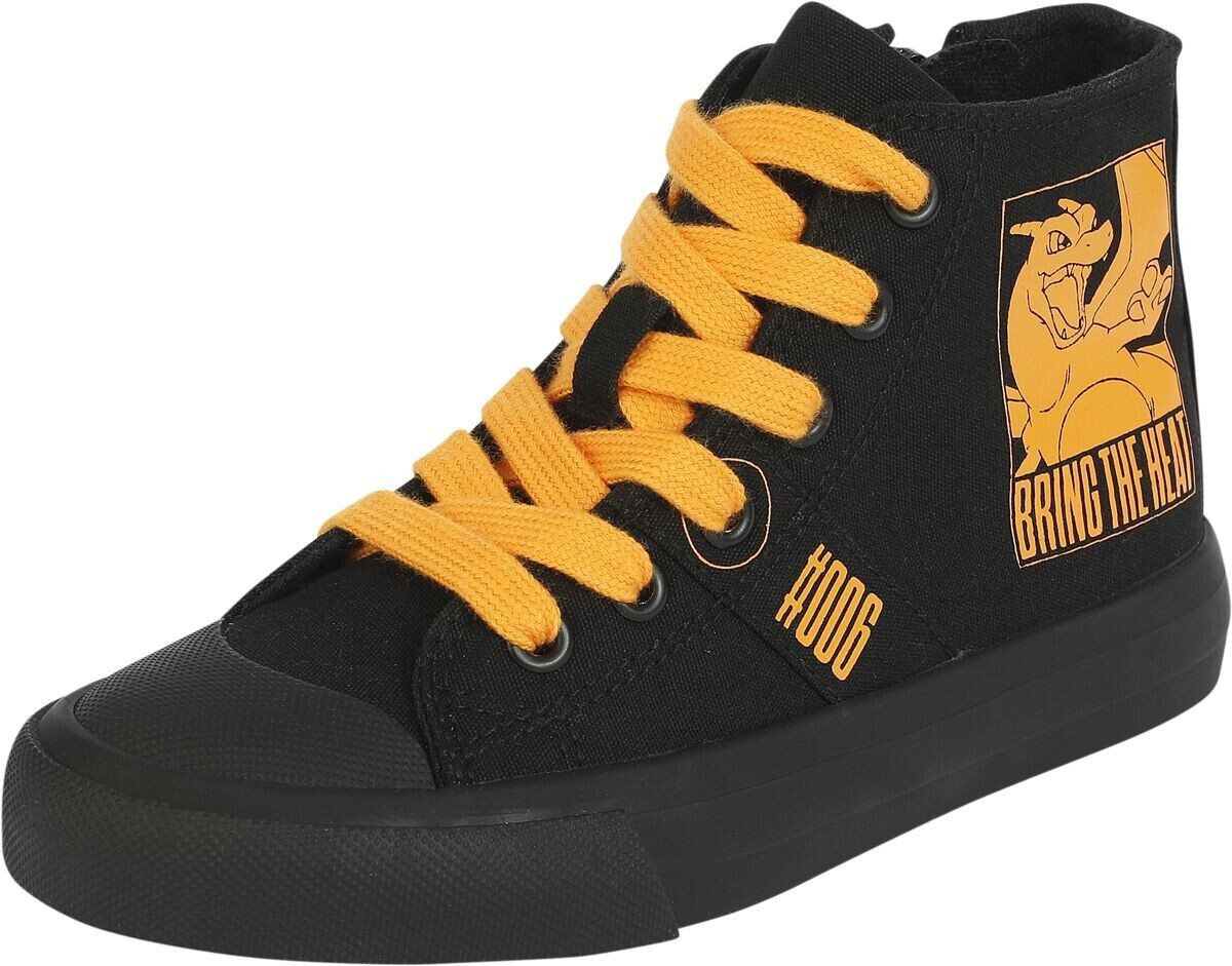 Pokémon Glurak Bring The Heat Kids Sneaker black