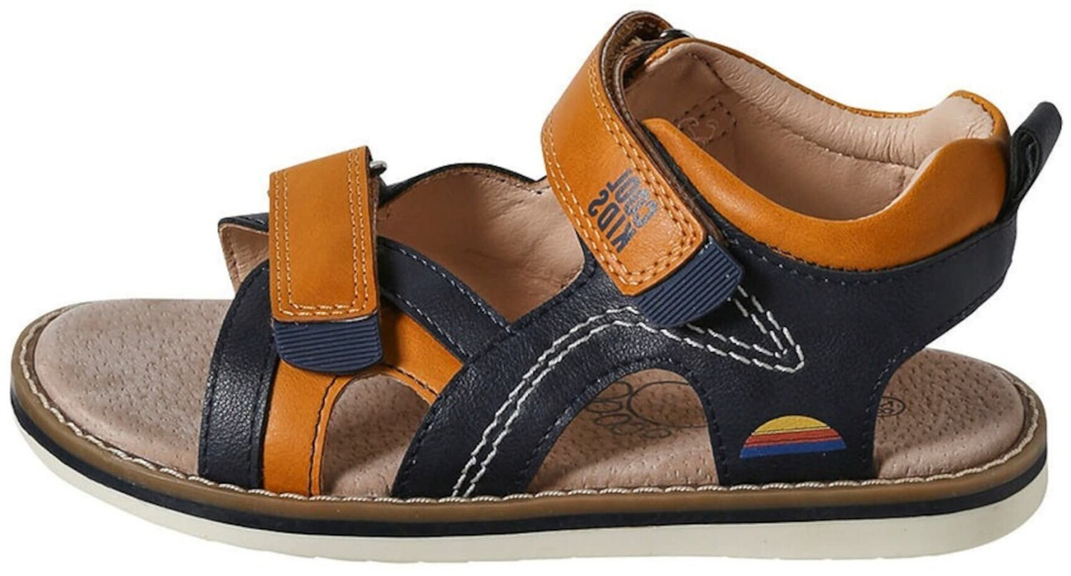 Vertbaudet Kids sandals with dressing trick navy
