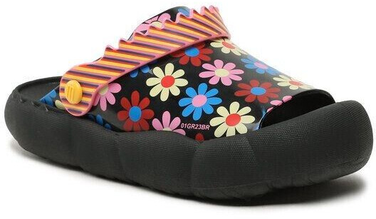Butler Mini Melissa Criatura Fabula Inf Sandals black pink AP794