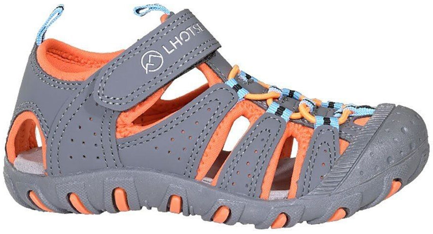 Lhotse Pika Sandals grey PIKA-ANTHRACITE ORANGE-28