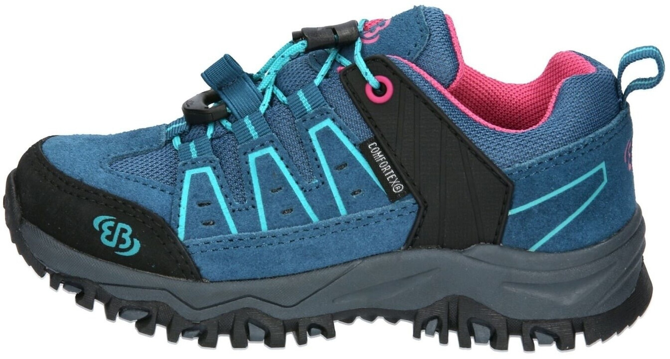 Brütting Mount Pinos Kids Low Trekking Shoes petrol turquoise