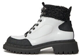 Desigual Shoes Trekking Hiking Shoe white