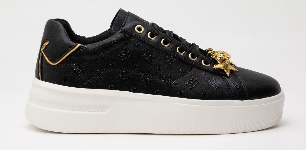 Replay Sneaker with Platform black Black 003