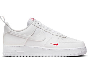 Nike air force 1 white university red top