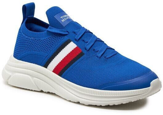 Tommy Hilfiger Sneakers Modern Runner Knit Stripes Ess FM0FM04798 blue