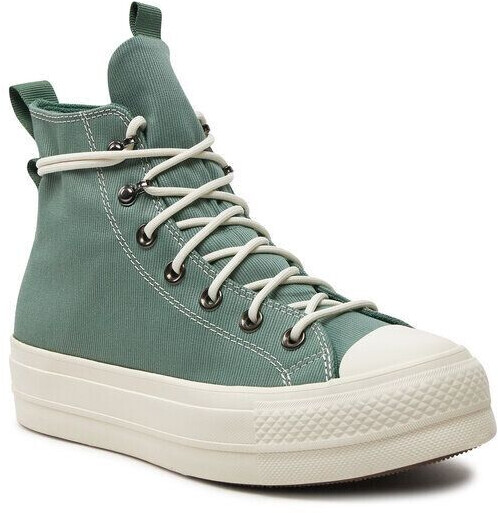 Converse Chuck Taylor All Star Lift Platform Play On Utility A08864C green