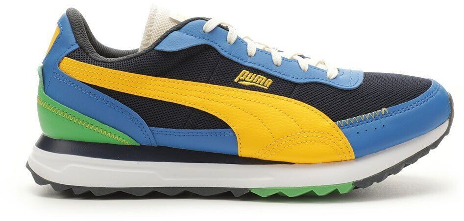 Puma Road Rider Lth Trainers yellow blue