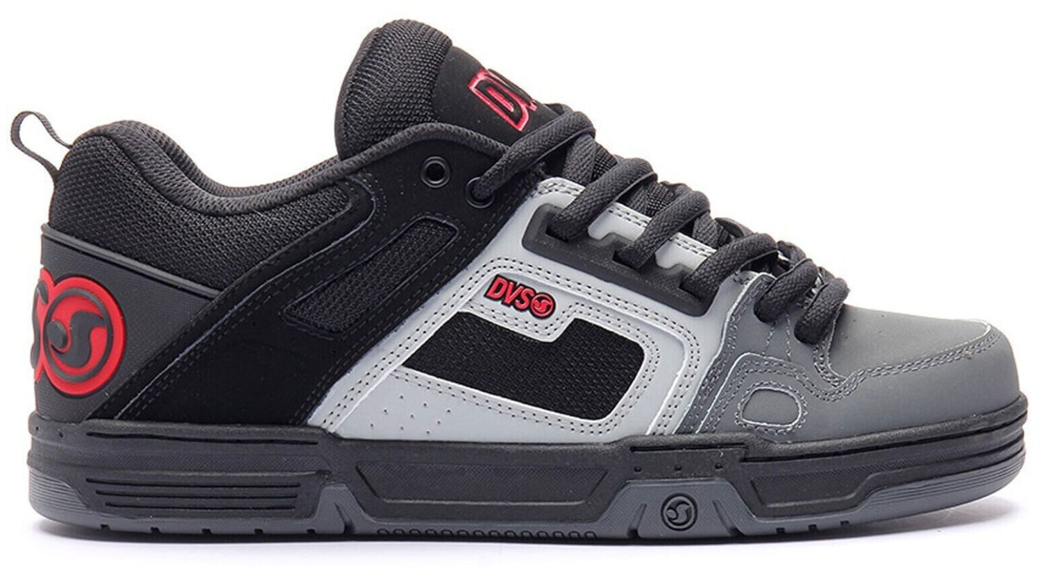 DVS Comanche Sneaker black gray red