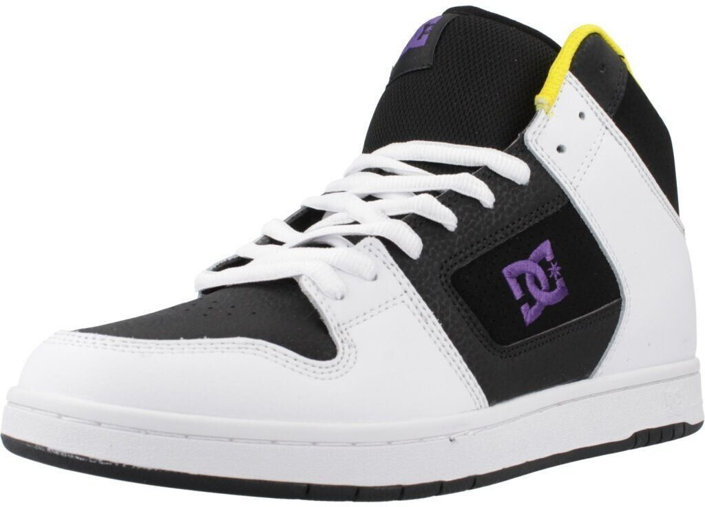 DC Shoes Manteca High Top Skateschuh black white violet