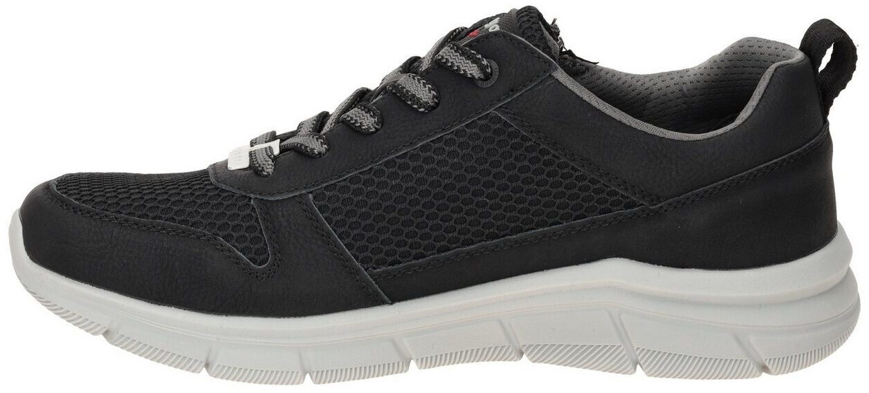 Bugatti Sneaker Model 'Soa' lace-up and zipper black
