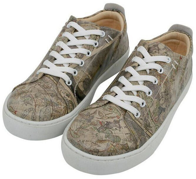 DOGO Astronomy Map Sneaker beige