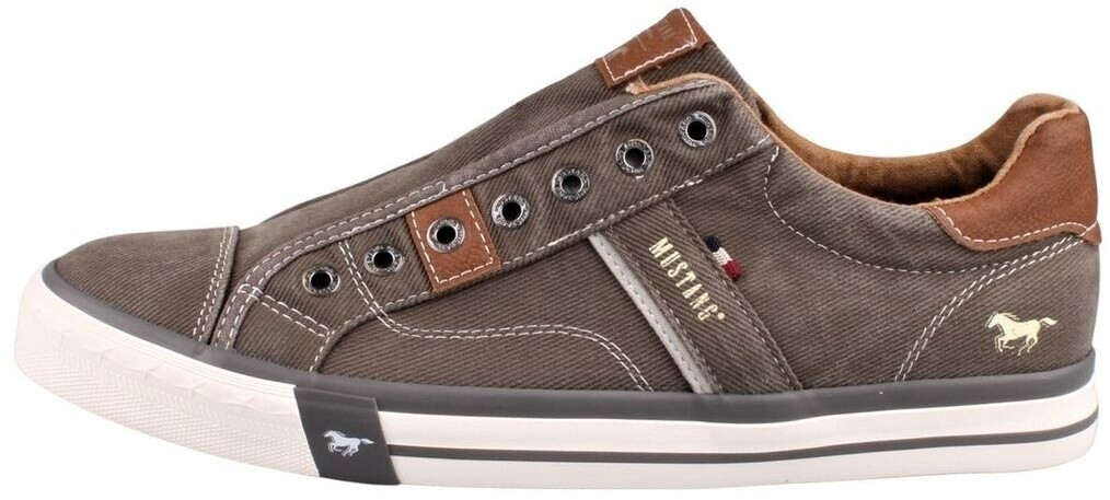 MUSTANG Sneakers made of fabric 4072-404-20 grey