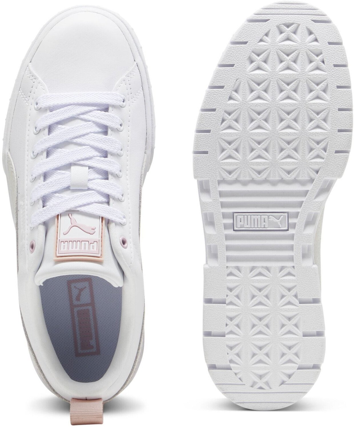 PUMA ☆ Mayze UT WMN'S White Rose Quartz Puma Mayze UT Womens Shoes Size 9, Color: Puma White/Rose