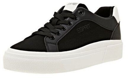 Esprit Platform sneakers with laces black