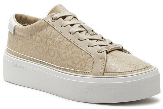 Calvin Klein Sneakers Flatform Cup Lace Up Epi Mono HW0HW01911 grey