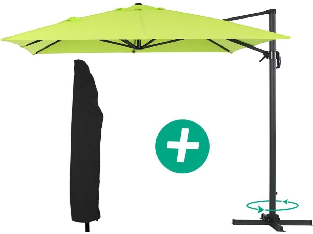 Habitat et Jardin Sun 4 300 x 400 cm vert avec housse de protection
