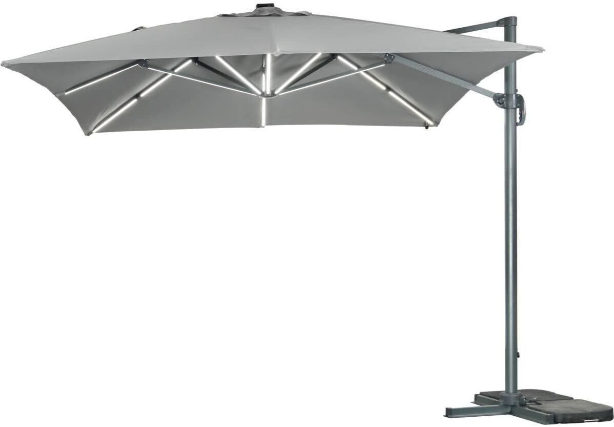 Habitat et Jardin Sun 3 Luxe 300 x 300 cm gris