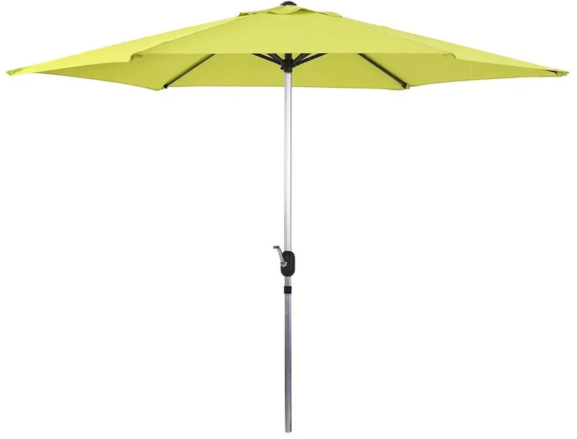 Habitat et Jardin Parasol rond Sol 300 cm vert