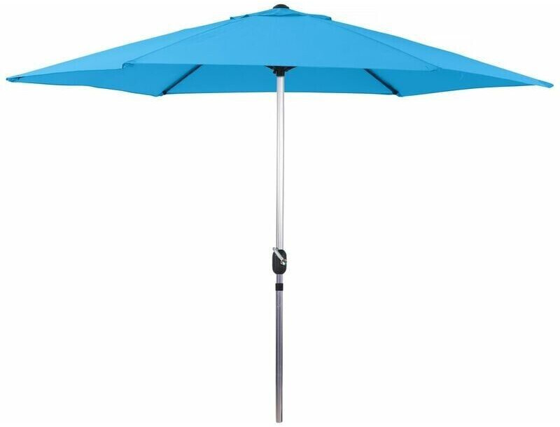 Habitat et Jardin Parasol rond Sol 300 cm bleu