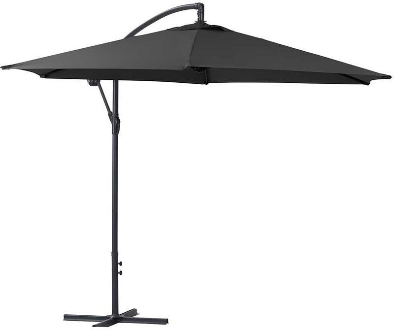 Habitat et Jardin Ilios rond 300 cm noir