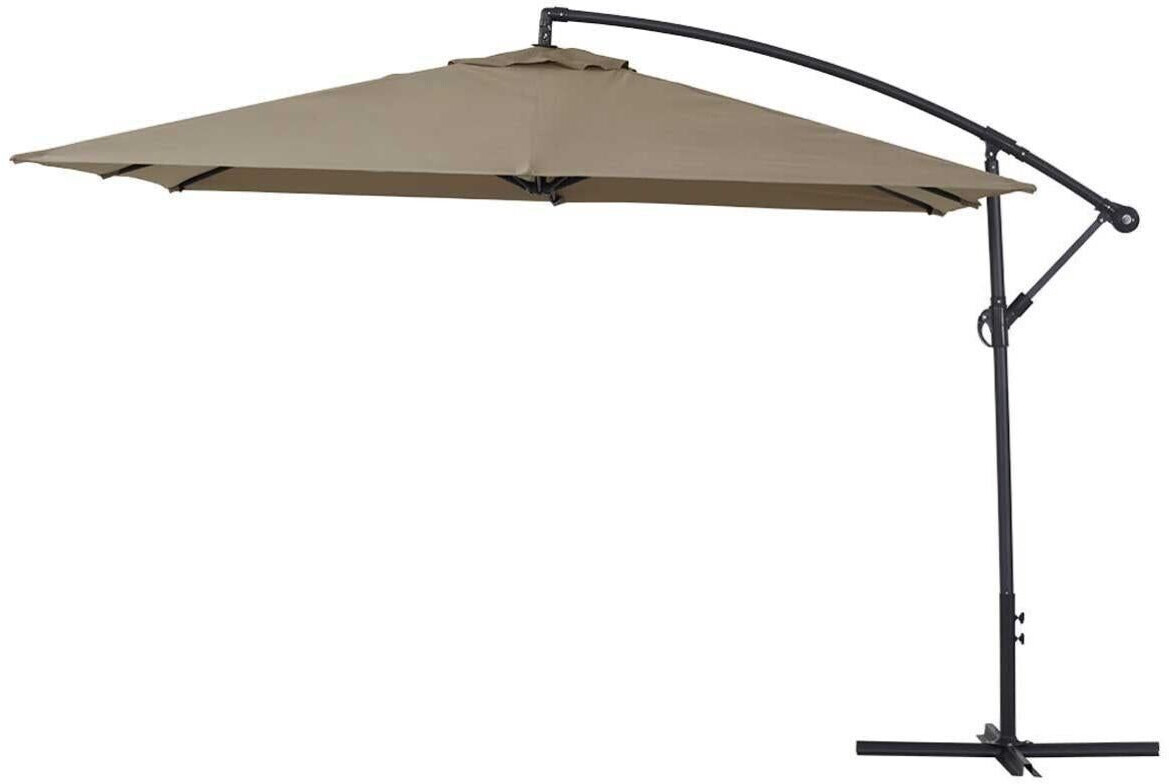 Habitat et Jardin Illios 3 carré 300 x 300 cm taupe
