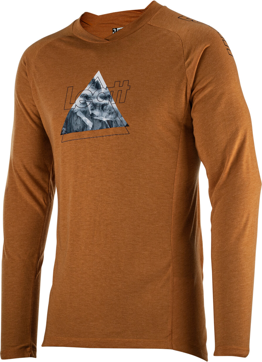 Leatt MTB Gravity 2.0 Long Sleeve Enduro Jersey Suede