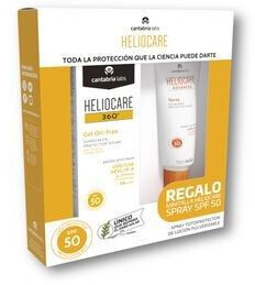Heliocare 360° Gel Oil Free SPF 50 (50 ml) + Spray SPF 50 (75 ml)