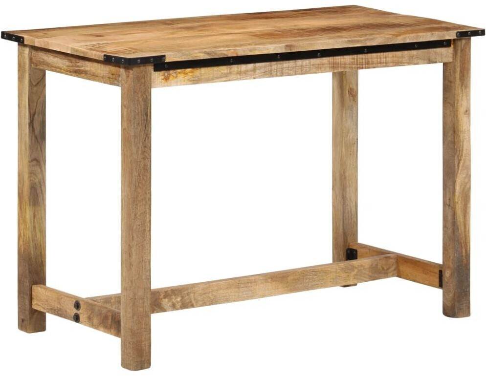 vidaXL Dining table 110x55x75 cm solid mango wood