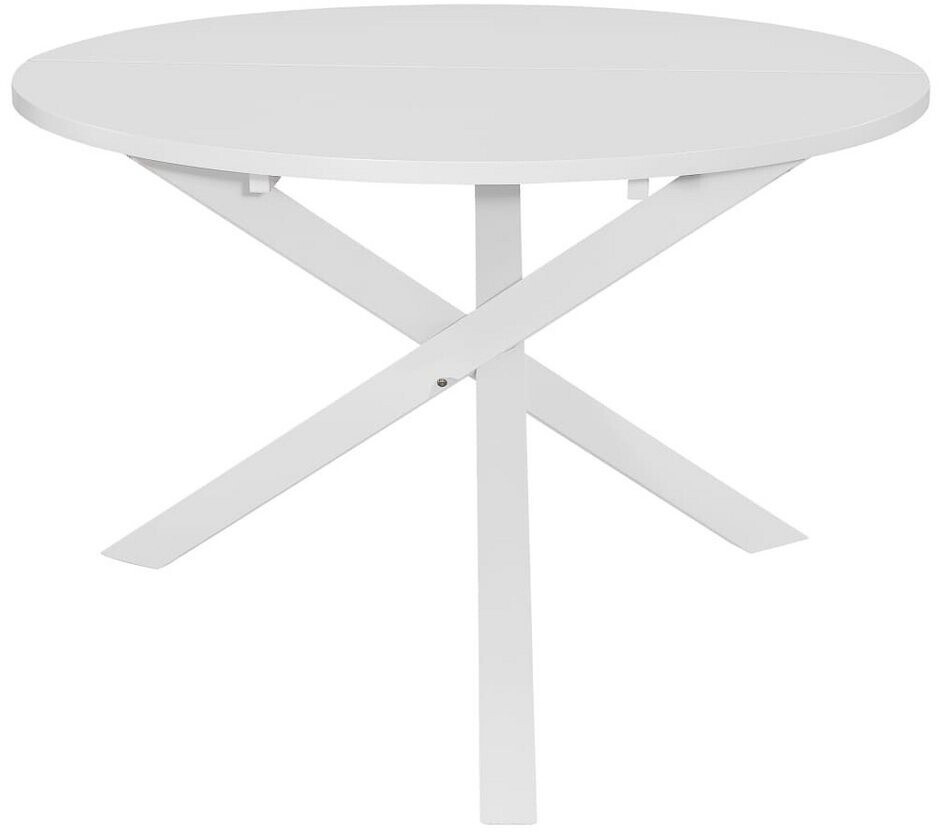vidaXL Dining table white 120x75 cm MDF
