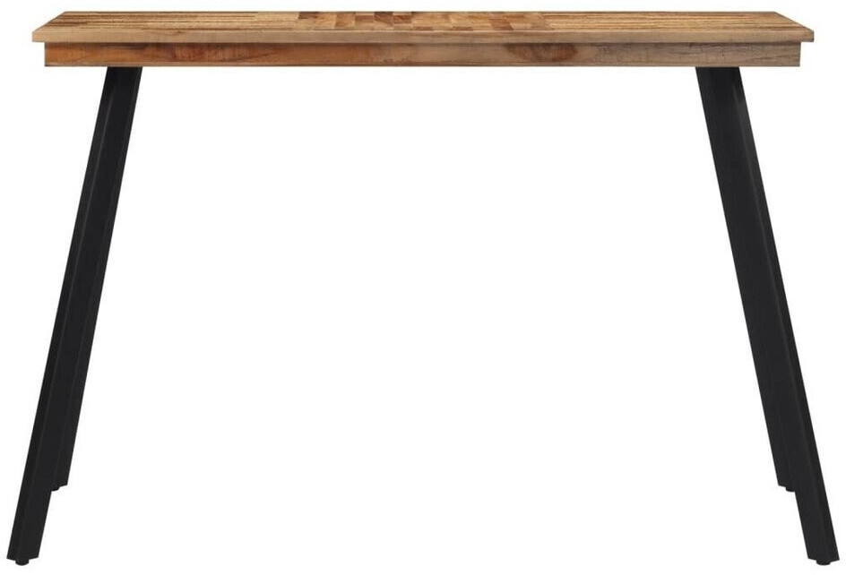 vidaXL Dining table 120x62x76 cm solid teak wood