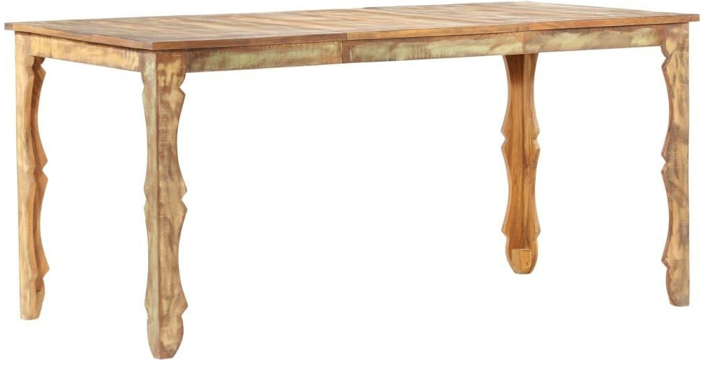vidaXL Dining table 160x80x76 cm Recycled solid wood